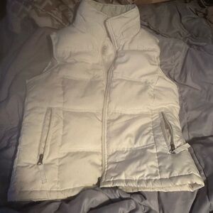 Maurices Cream Puffer Vest